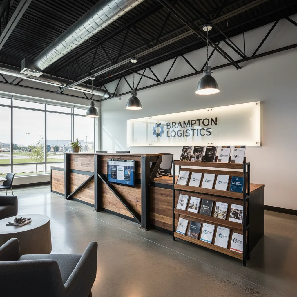 Brampton Warehouse Office - custom cabinetry by Custom Cabinets Brampton
