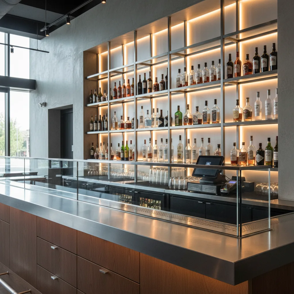 Professional restaurant cabinet fabrication